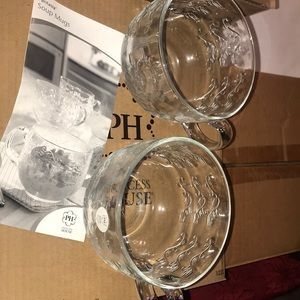 New Princess House Soup mugs